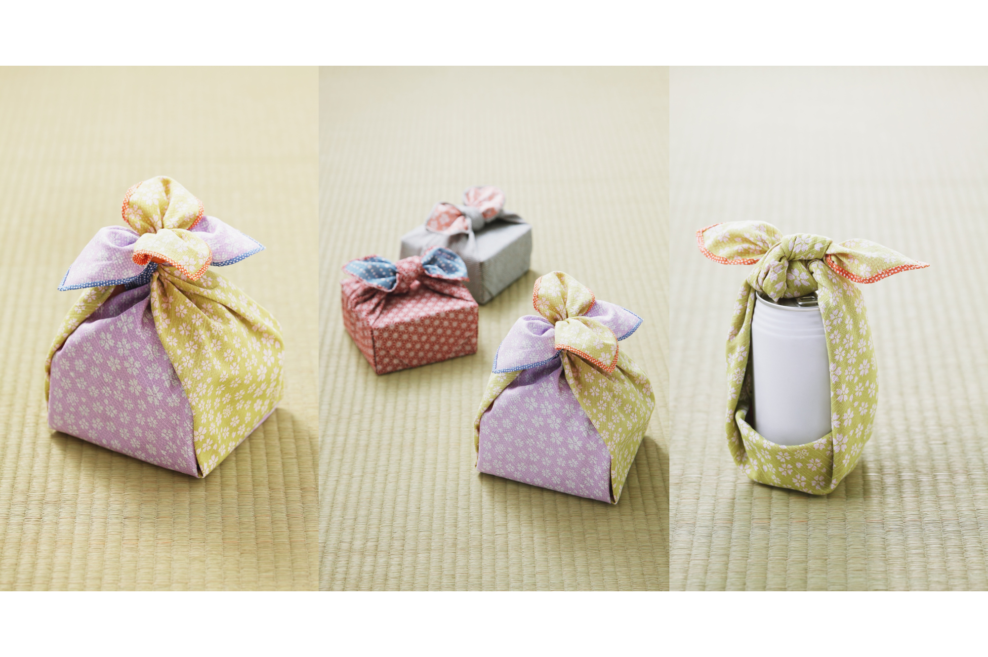 ขนาดและการใช้งานของผ้าฟุโรชิกิ