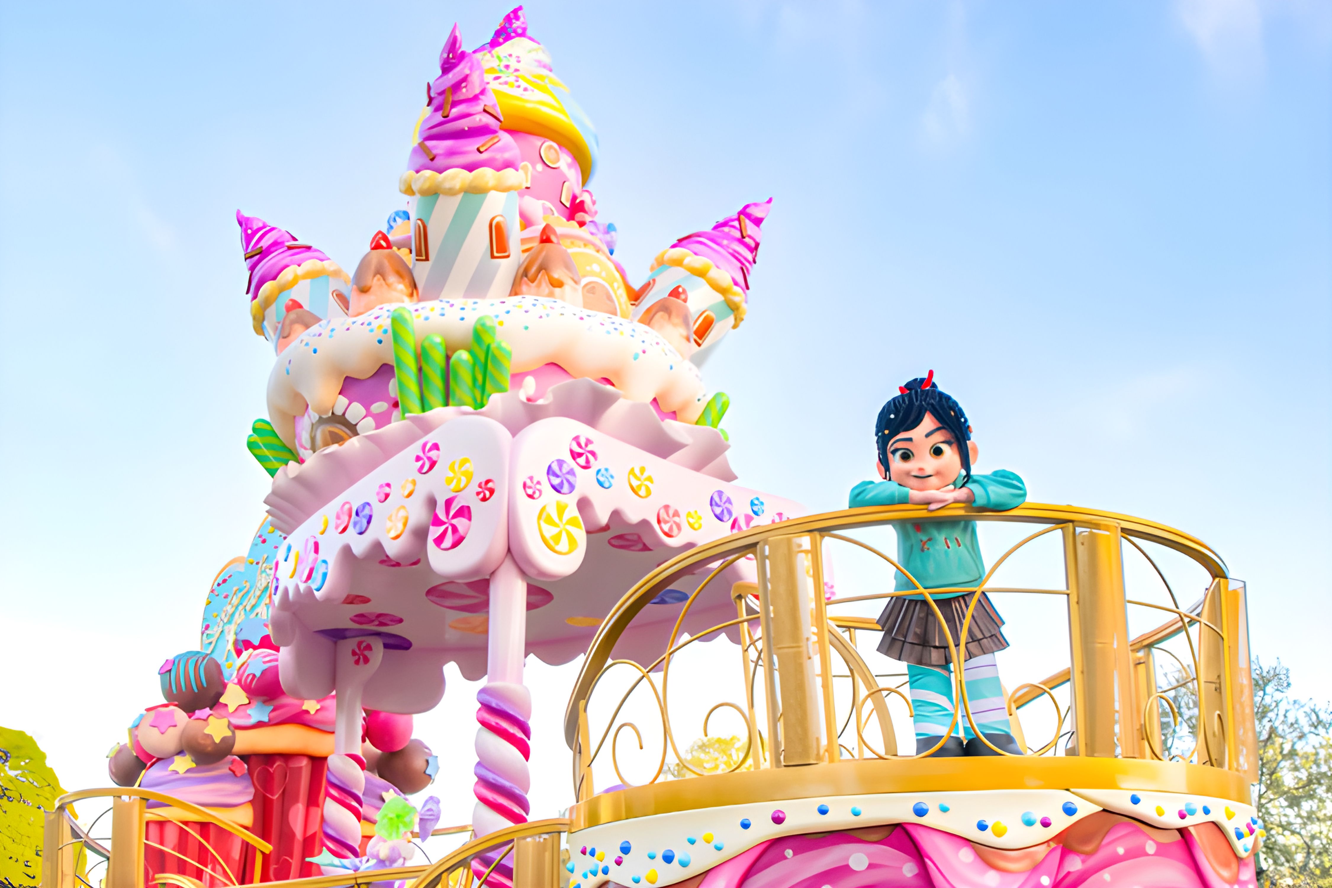 ขบวนพาเหรด Vanellope's Sweet Pop World 2026