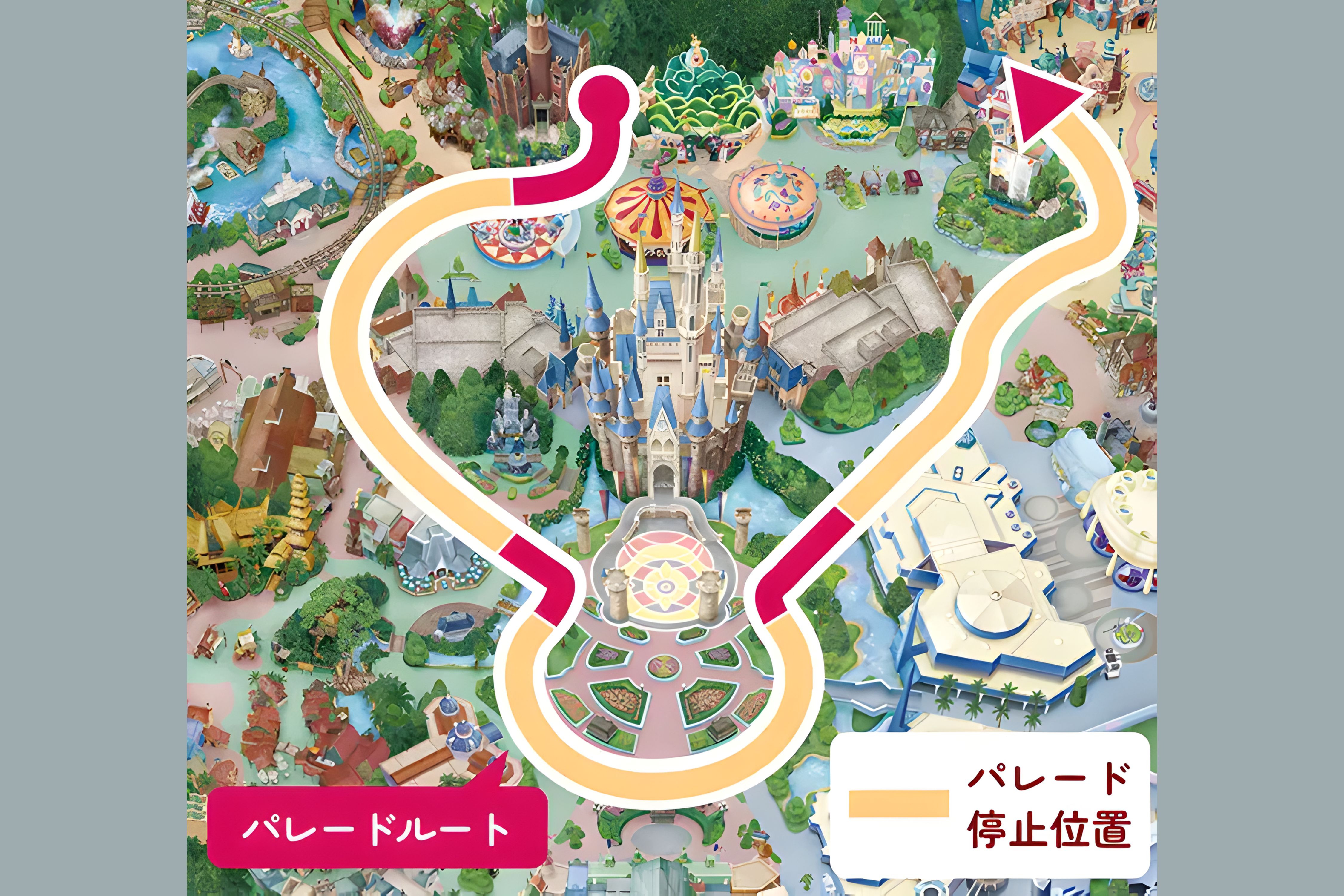 เส้นทางขบวนพาเหรด