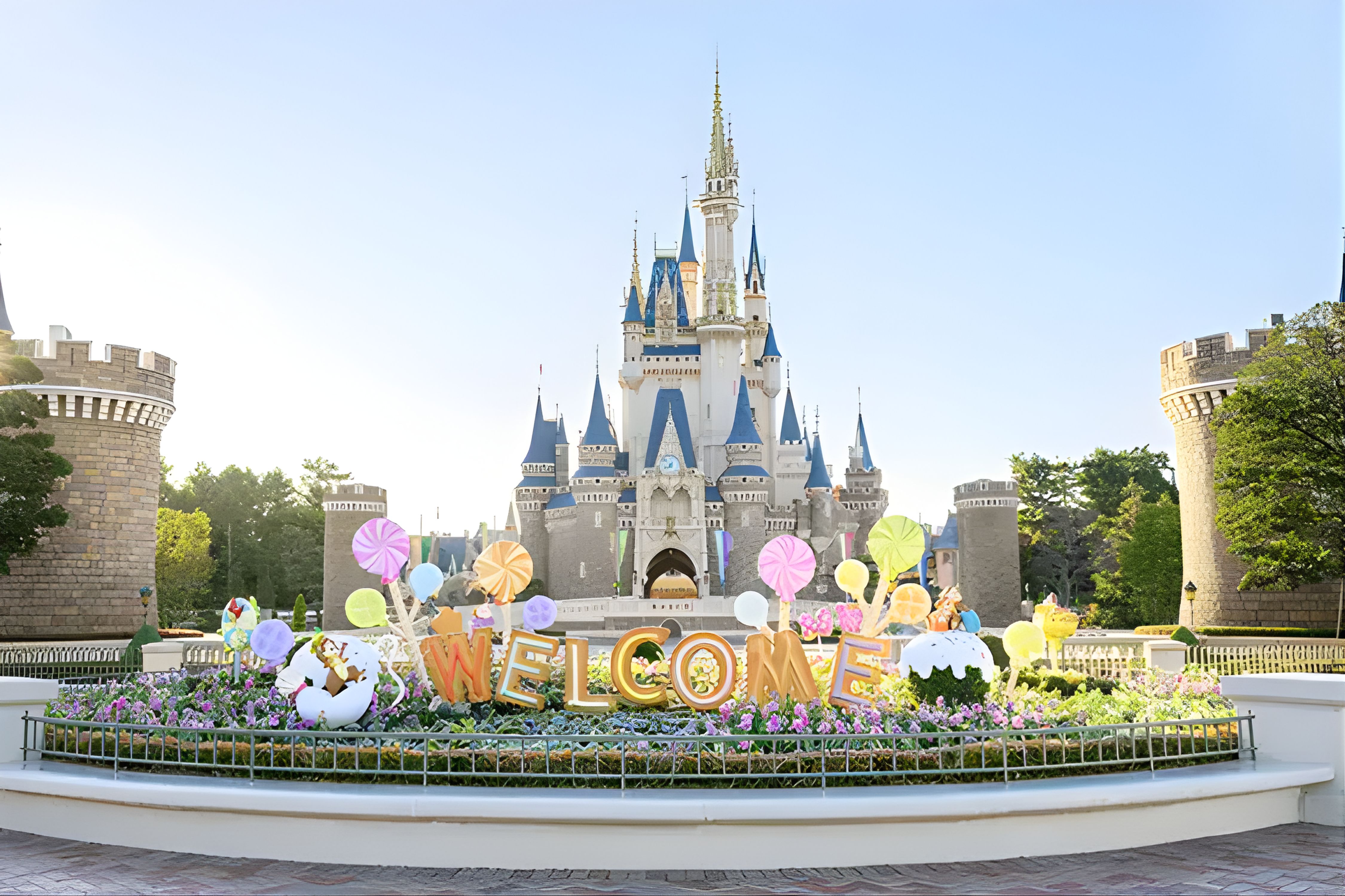 บรรยากาศสวนสนุก