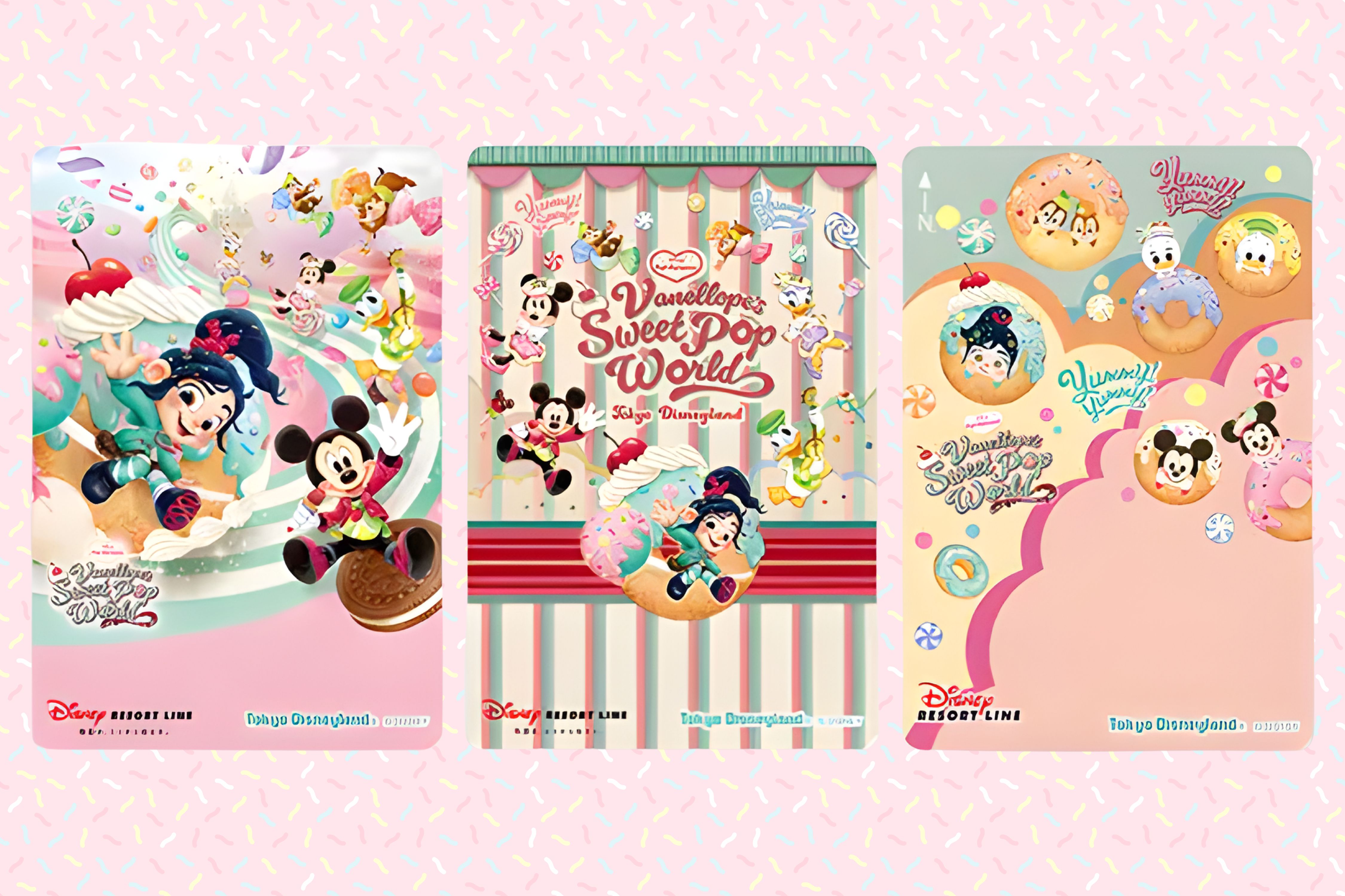 บัตร Disney Resort Line ลาย Vanellope